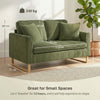 Sofa with with Metal Legs and Spring