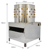 KuKoo Chicken Plucker Machine Poultry Feather Removal, Customer Return UVG