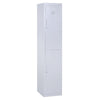 1.8m Locker Office Cabinet Storage Cold Rolled Steel w/ Storage Shelves Grey