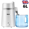 CO-Z 900W 6L Water Distiller Filter Medical Home Labs Countertop Water Purifier