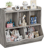 Kids Toy Storage Organizer Children Bookshelf w/ Storage Cubbies Shelf Toddler