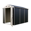 3-10FT Galvanised Garden Storage Shed Outdoor Apex /Pent Roof Log Tool House Box