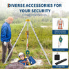 Confined Space Tripod Kit Rescue Tripod Fall Arrest 8' Legs & 98' Cable 1200 lbs