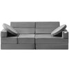 Uimoso Kids Play Couch 15 pcs Modular Kids Play Couch High-density 25D Sponge