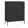Chaduof Storage Cabinet Anthracite 80x35x101.5 Steel,Storage C7J0