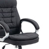 Vinsetto Executive Office Chair with Adjustable Height Swivel Wheels, Black