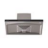 90cm Stainless Steel Wall Mount Powerful Cooker Hood Extractor Fan Touch Control