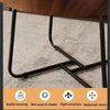 Nesting Coffee Tables Set of 2 Round Stacking Sofa Side Tables for Living Room