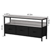 55-inch TV Stand Cabinet Entertainment Center with 3 Drawers TV Unit