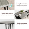 Dining Table Set with 2/4 Chairs, Modern Design for Kitchen, Home, Patio, Garden