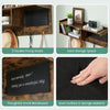 Hall Tree with Padded Seat, Coat Rack & 9 Storage Cubbies,Shoe Storage Bench