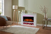 Endeavour Fires Duggleby Electric Fireplace in an Off White MDF Fire Suite