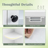 Modern Wall Mounted Medicine Cabinet w/3 Internal Shelves