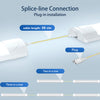 LED Batten Light 4FT 6500K Daylight Fluorescent Strip Light Slim Fitting Garage