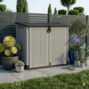 Large Keter Store MIDI Garden Lockable Storage Box XL Shed Outside Bike Bin Tool