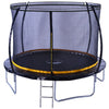 KANGA 10ft Outdoor Trampoline With Enclosure, Net, Ladder & Free Anchor Kit
