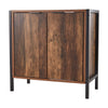 Rustic Brown Bathroom Under Sink Cabinet Basin Vanity Storage Cupboard Unit