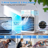 XTTANK 1200ml Portable Air Conditioner with Remote Control, 5-in-1 Mini White