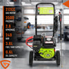212 cc 7HP Pressure Washer POWER JET CLEANER Petrol 3500PSI / 240BAR w/ 5 Nozzle