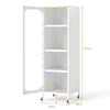 Tall Pantry Cabinet 5 Tier Metal Kitchen Storage