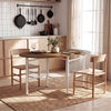 Farmhouse Writing Table 150 CM Folding Dining Table for 6-8 People