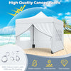 10 x 10 FT Heavy-duty Easy Setup Commercial Tent w/ Wheeled Bag
