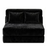 4-in-1 Folding Sofa Bed Convertible Lazy Floor Couch Futon Mattress Single Guest