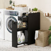 Bathroom Storage Organizer Compact Floor Cabinet