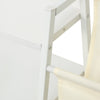 Kids Bookshelf & Toy Organizer, 3-Tier Sling Bookcase with Drawers, White