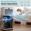 SereneLife Portable Air Conditioner 9000 BTU - WiFi Air with Dehumidifier & Fan
