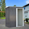 HEAVY DUTY 5ft x 3ft Steel Metal Shed Outdoor Garden Shelter Tools Store House