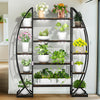 Indoor Display Shelf Plant Stand With Grow Lights 12 Tiered 177cm Tall Bookcase