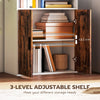 5-Tier Bookcase, Tall Bookshelf w/ Adjustable Shelf, Refurbished