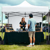 10 x 10 FT Heavy-duty Easy Setup Commercial Tent w/ Wheeled Bag