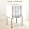 Record Player Stand Turntable Stand with Vinyl Storage Shelves for Living Room