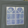 2m x 2m Garden Heavy Duty Pop Up Gazebo Marquee Party Tent Canopy Grey