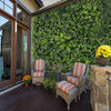1M x 1M Artificial Plant Wall Mat Fence Greenery Panel Decor Foliage Hedge Grass