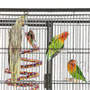 175cm Extra Large Bird Cage Rolling Metal Parrot Cage Pet Cage with Stand
