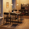 Dining Table Set with 2/4 Chairs, Modern Design for Kitchen, Home, Patio, Garden