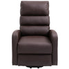 Electric Power Lift Riser Massage Recliner Chair PU Leather Cinema Armchair Sofa