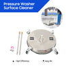 16.5" Pressure Washer Surface Cleaner Stainless Steel Power Washer Accessory
