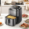 1000W Air Fryer 5 Modes Digital Touch Screen Mini Oven Oil Free DIY 2.5L Baskets