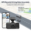 A6 2.5K Dash Cam 3 Channel Dash Camera, 5.8GHz WiFi,3" Touch Screen