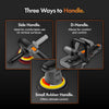 Dual Action Car Polisher Kit - VonHaus Random Orbit Polishing Machine with Case