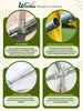 Marquee Gazebo HEAVY DUTY COMMERICAL PE 220gsm 4x6 4x8 5x10 6x12