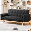 Sofa Bed, Multipurpose Fabric Sofa Bed, 3-Seater Fabric Upholstered Sofa Bed