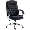 Vinsetto Executive Office Chair with Adjustable Height Swivel Wheels, Black