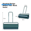 48L Steel Garden Lawn Roller Water Sand Filled Outdoor Grass Roller w/Drain Plug