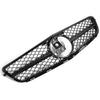 FRONT RADIATOR GRILLE GRILL FOR C-CLASS C204 W204 S204 2008-2014 CHROME