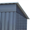 Metal Garden Shed 8 X 4ft Outdoor Yard Storage Tool House WITH FREE BASE & VENT